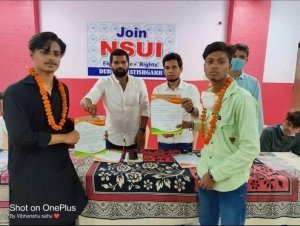 युवाओं का रुझान कांग्रेस पार्टी के छात्र ईकाई भारतीय राष्ट्रीय छात्र  संगठन NSUI की ओर