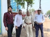 यातायात पुलिस कर्मियों को गर्मी से निजात दिलाने सेन समाज की पहल