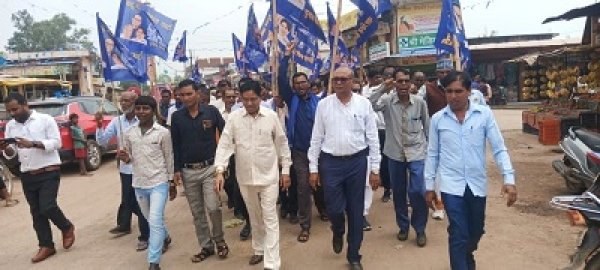 ओपी बाजपेयी बने बसपा से प्रत्याशी,कार्यकर्ताओं ने उत्साह के साथ किया स्वागत