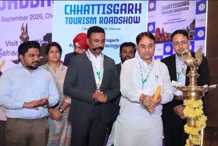 चेन्नई से दक्षिण भारत के पर्यटन बाजार में छत्तीसगढ़ की धमाकेदार दस्तक