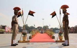 पुलिस स्मृति दिवस पर सेनानी 4थी वाहिनी माना में राज्य स्तरीय परेड ..