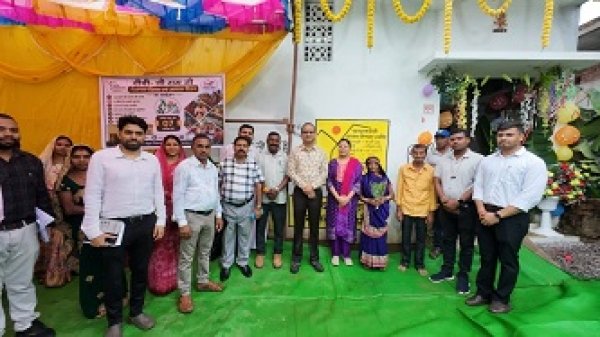 आयुक्त वीबी -जीरामजी ने किया ग्रामीण क्षेत्रों में निर्माण कार्यों का औचक निरीक्षण