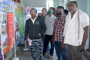 सरकार की जनकल्याणकारी योजनाओं की हुई  सराहना, बलोदा में खंड स्तरीय फोटो प्रदर्शनी आयोजित