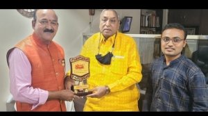 लोकरत्न सम्मान से विजय मिश्रा अलंकृत