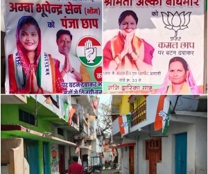 दुर्ग निगम चुनाव : वार्ड नंबर 33 की जनता कश्मकश मे,कारण नहीं बताएंगे परंतु परिवर्तन लाएंगे,भाजपा प्रत्याशी के लिए यह वार्ड खतरे की घंटी...