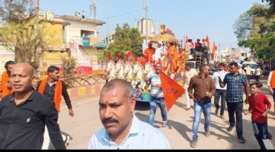 बड़ी खबर : शौर्य दिवस की धूम , कवर्धा हुआ भगवामय, प्रदेश भर से हिंदुओ का आना जारी&nbsp;