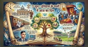 7 जून : इतिहास के पन्नों में आज का दिन