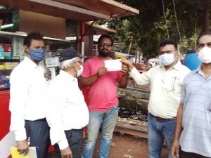 बिना मास्क के निकलने वालों से भिलाई निगम वसूल रही है जुर्माना