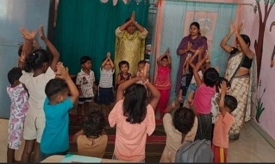 सेवा संकल्प अभियान : बच्चों के पोषण और बेहतर भविष्य के लिए गठुला में &lsquo;आंगन मिलन सेवा&rsquo;