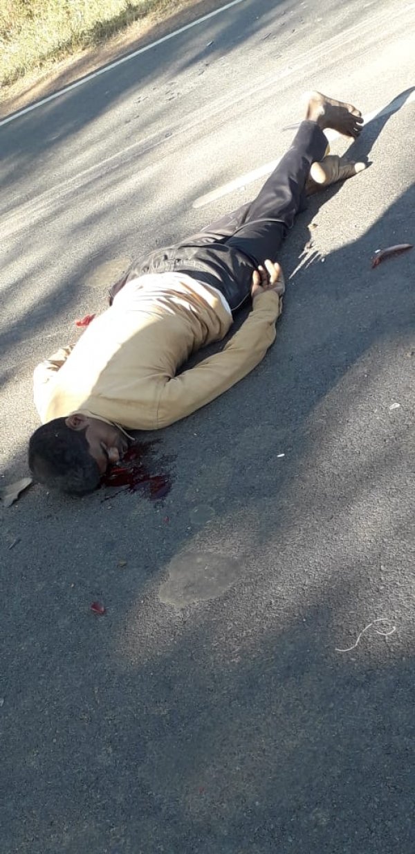 दुर्धटना- एक युवक की मौत एक गंभीर रूप से घायल