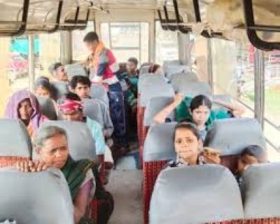 अबूझमाड़ के कुतुल तक पहुँची बस सेवा