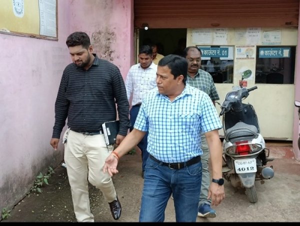 निगम के नए आयुक्त लोकेश चंद्राकर ने सर्व विभागों का किया निरीक्षण