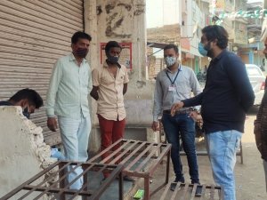 हनुमानलाला, धनराजकिराना स्टोर सहित 8 लोगों पर लगाया 8100 रु. जुर्माना.....