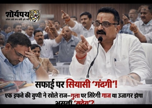 &ldquo;सफाई पर सियासी &lsquo;गंदगी&rsquo;! एक हफ्ते की चुप्पी ने खोले राज&mdash;गुप्ता पर गिरेगी गाज या उजागर होगा असली &lsquo;आदेश&rsquo;?&rdquo;