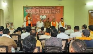 19 अप्रैल को  अंजोरा में दुर्ग ग्रामीण विधानसभा के शक्ति केंद्रों के कार्यकर्ताओं से संवाद करेंगे प्रदेश भाजपा अध्यक्ष अरुण साव