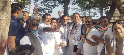 खुशी से झूम उठे गिरीश देवांगन , भिलाई विधायक , जिलाध्यक्ष व अन्य कांग्रेसी नेताओ ने मिला ताल में ताल