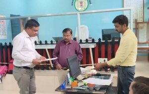 संभागायुक्त  ने साजा अनुविभाग में दी दबिश