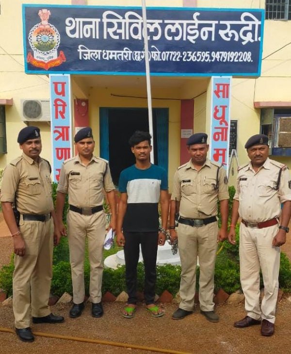 नाबालिग के अपहरणकर्ता को पठानकोट पंजाब से किया गिरफ्तार