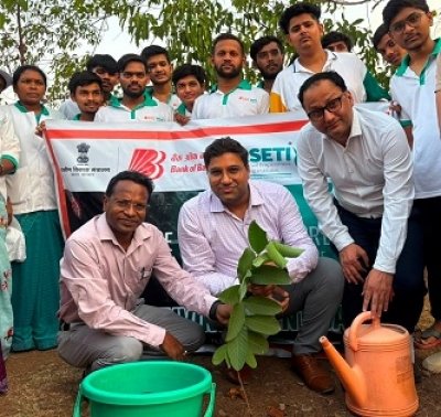 विश्व पर्यावरण दिवस पर आरसेटी में पौधरोपण, पर्यावरण एवं जल संरक्षण का दिया संदेश