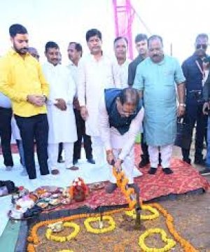मुख्यमंत्री साय ने कुनकुरी में 250 सीटर नालंदा परिसर का किया भूमिपूजन: लाइब्रेरी में होगी इंडोर और आउटडोर अध्ययन की व्यवस्था