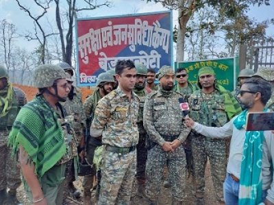 एक साल के भीतर नारायणपुर के अबूझमाड़ में खुला 10वां &lsquo;&lsquo;सुरक्षा एवं जन सुविधा कैम्प&rsquo;&rsquo;