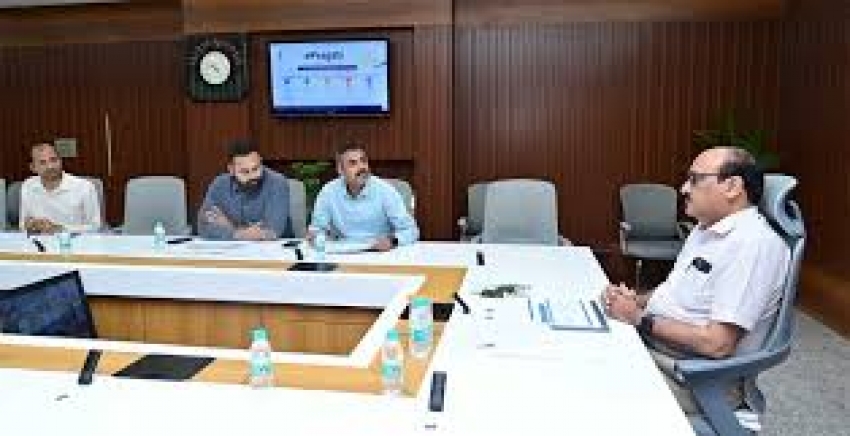 मुख्य सचिव ने ई-प्रगति पोर्टल पर जियोटैग फोटो के साथ रिपोर्ट अपलोड करने के दिए निर्देश