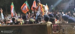 श्रेय लेने के फेर में विधायक वोरा ने की घटिया राजनीति - भाजयुमो