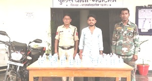 अवैध शराब परिवहन एवं बिक्री पर थाना गैंदाटोला की मुहिम जारी