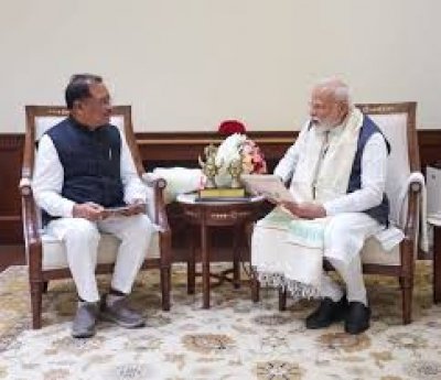 प्रधानमंत्री नरेंद्र मोदी से मिले मुख्यमंत्री विष्णुदेव साय &ndash; छत्तीसगढ़ के विकास को मिली नई रफ्तार