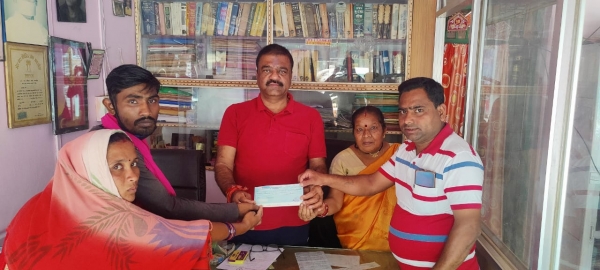 प्राकृतिक आपदा में मृत व्यक्ति के परिजनों को तत्काल मिल रही है सहायता राशि इस मामले में हमारी सरकार संवेदनशील - रेखचंद जैन