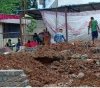 दुर्ग निगम की कार्यवाही : निर्माणाधीन सामुदायिक भवन को तुड़वाया गया ,गुणवत्ता के साथ पुन: बनाने ठेकेदार को दिये गये निर्देष