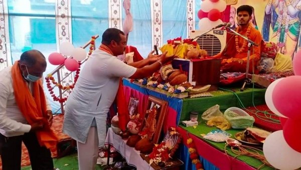 कथा का आयोजन जहां होता है वह स्थान तीर्थ बन जाता है : दयावन्त बांधे