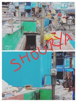 दुर्ग निगम का दोहरा मापदंड खुद के निर्माण पर वाहवाही , दुसरो के निर्माण पर कार्यवाही