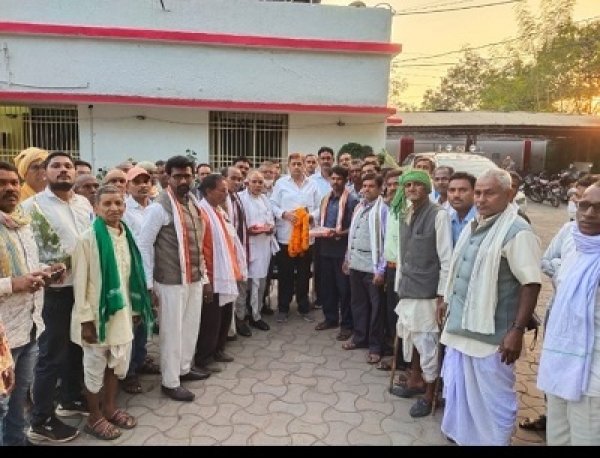 राज्य शासन के निर्देशानुसार पंजीकृत किसानों का समर्थन मूल्य पर धान खरीदी