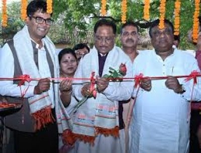 मुख्यमंत्री ने जांजगीर में नवनिर्मित तहसील कार्यालय भवन का किया लोकार्पण
