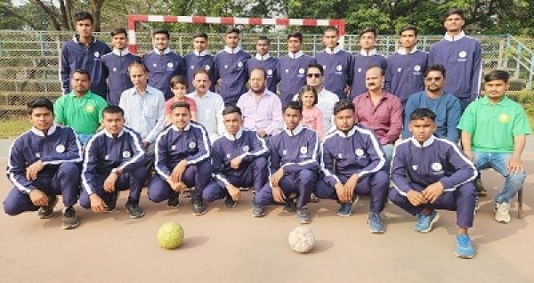 46वीं जुनियर बालक राष्ट्रीय हैंडबाल प्रतियोगिता में भाग लेने छत्तीसगढ़ राज्य की जुनियर बालक हैंडबाल टीम रवाना