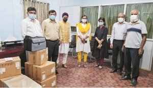 गुरुकुल फाउंडेशन ने उपलब्ध कराई 10 सीपेप मशीन, मिनी वेंटिलेटर की तरह काम करती हैं सीपेप मशीन
