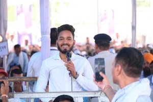  वैभव वैष्णव द्वारा मुख्यमंत्री के प्रति आभार जताते हुए 