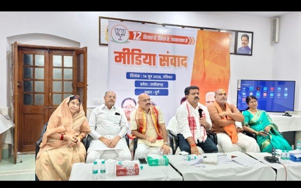 &ldquo;12 वर्षों में बदला भारत का स्वरूप, विकास और विश्वास की नई गाथा लिखी&rdquo; &mdash; विजय शर्मा