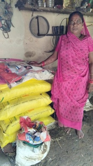 रामीन मरकाम के चेहरे पर चिन्ता की लकीरों की जगह आई आशा की मुस्कान