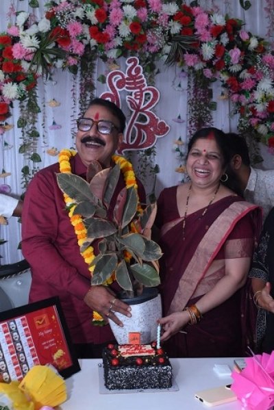 ज्योतिष संस्थान ने सम्मानित किया संयुक्त निदेशक चौधरी को