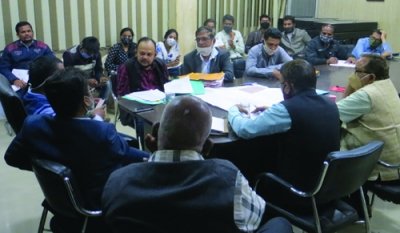 बड़ी खबर : अवैध प्लाटिंग व कालोनी के नियमितिकरण के संबंध में निगम में बैठक आयोजित