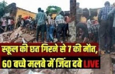"पढ़ाई के मंदिर में मौत की छाया राजस्थान के सरकारी स्कूल में छत गिरने से 7 मासूमों की जान गई, शासन की अनदेखी ने ली मासूम जिंदगी"