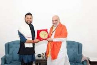 केन्द्रीय गृह मंत्री अमित शाह ने आज नई दिल्ली में राष्ट्रीय स्वतंत्र पार्टी के अध्यक्ष रवि लामिछाने के नेतृत्व वाले नेपाली प्रतिनिधिमंडल के साथ मुलाकात की
