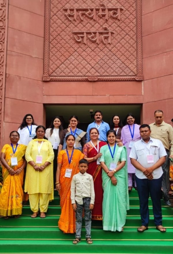 सुश्री तूलिका परगनिहा को उत्कृष्ट कार्य के लिए भारत सरकार से विशेष अतिथि का मिला नेवता