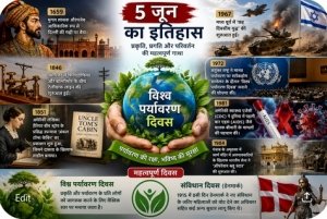 5 जून का इतिहास: विश्व पर्यावरण दिवस से लेकर ऑपरेशन ब्लू स्टार तक, इस दिन दर्ज हैं कई महत्वपूर्ण घटनाएं
