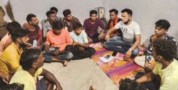 बरगाही के युवाओं ने थामा जोगी कांग्रेस का हाथ