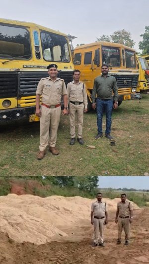 बस्तर में अवैध खनिज कारोबार पर बड़ी चोट, खनिज विभाग की ताबड़तोड़ कार्रवाई में 36 वाहन जब्त