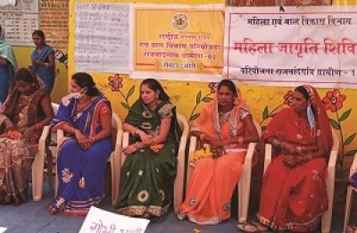 आंगनबाड़ी केंद्र में सुनी गई &lsquo;अपनापन&rsquo; की कहानी