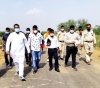 संसदीय सचिव बंजारे ने सड़क निर्माण कार्य का किया निरीक्षण